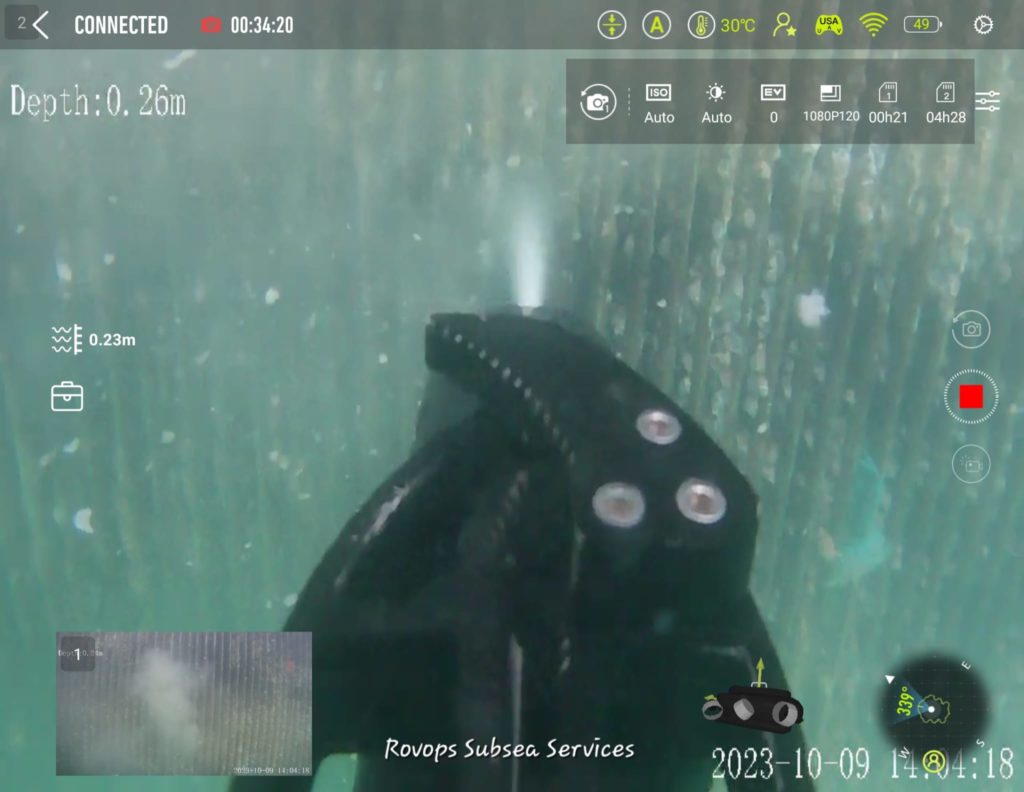 Singapore Jurong Island Power plant Water In-Take Bar Screen Cleaning